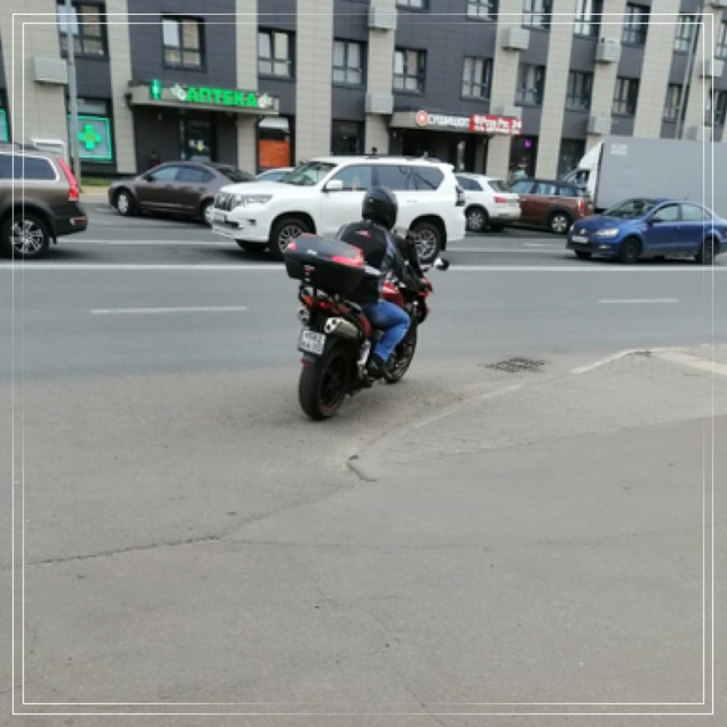 Замена шины мотоцикла Honda VFR, фото 3