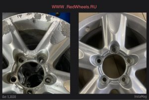 Покраска дисков Toyota Land Cruiser 200 после коррозии, фото 6