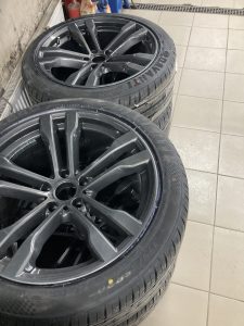 Правка и покраска дисков BMW X6 R20 в графит